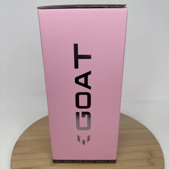 Stanley Messi GOAT Quencher ProTour Tumbler 40oz Pink Insulated Handle Lid Straw - Picture 3 of 12